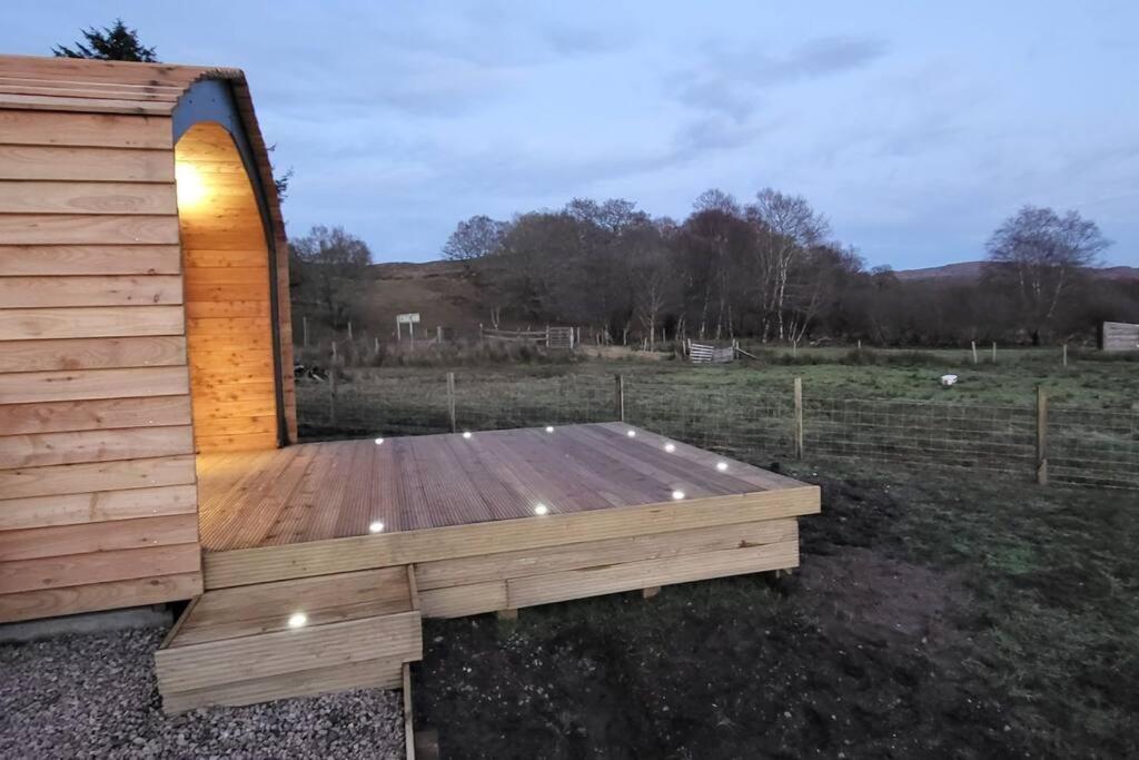 Villa Loch Shiel Luxury Pod Acharacle Esterno foto